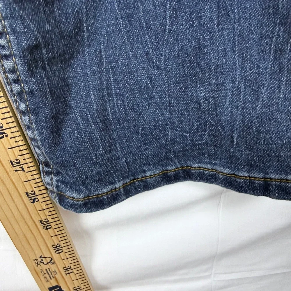 Signature by Levi Strauss Mens S37 Slim Fit‎ Blue Wash Denim Jeans Size 40x30